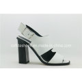 White Classic Elegant High Heel Lady Sandal